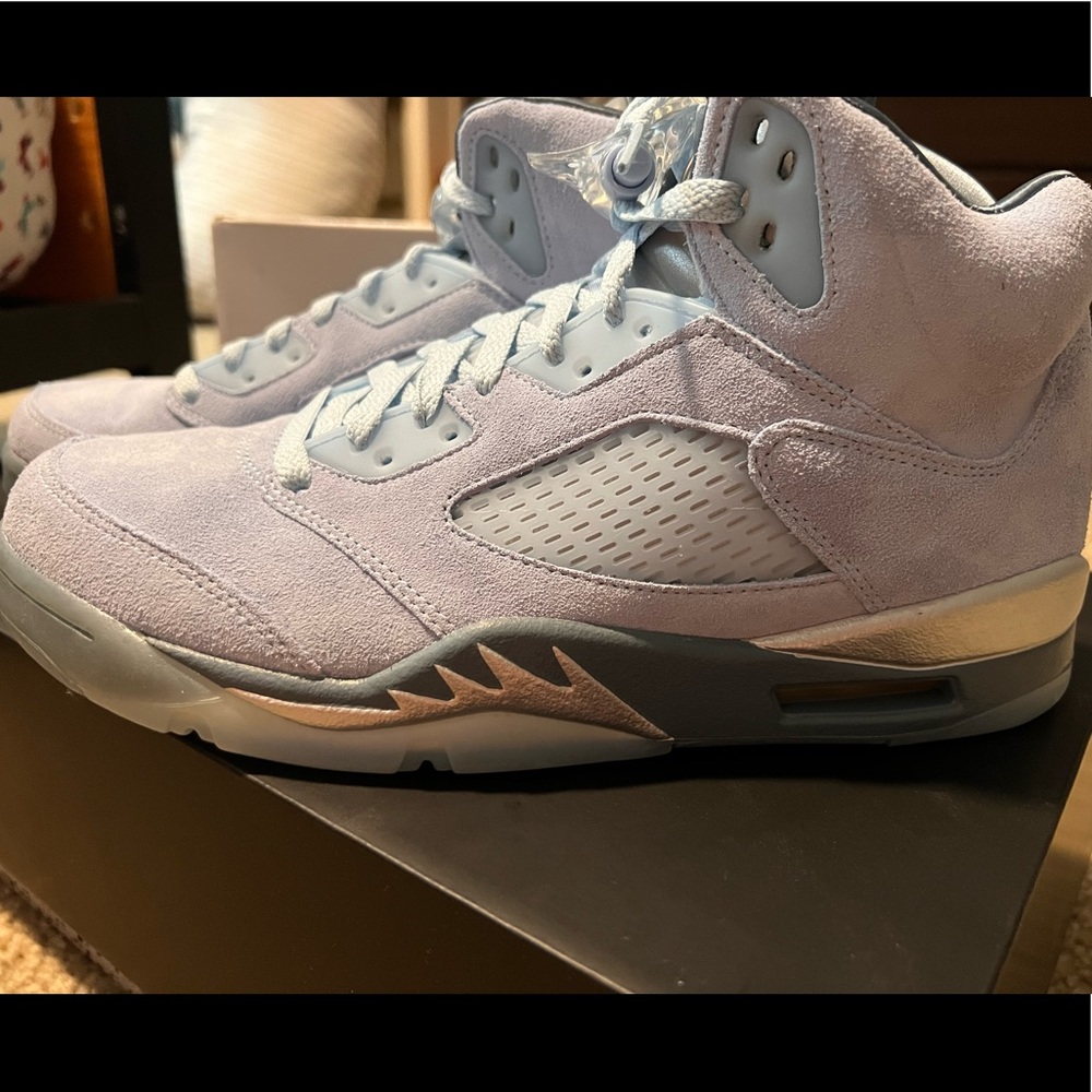 WMNS Jordan 5 retro ice/blue graphite size 10